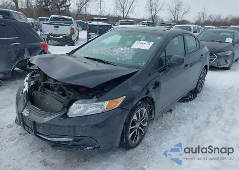 2013 Honda Civic Ex из США, поврежденный, VIN 19XFB2F83DE014243